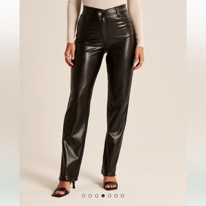Abercrombie & Fitch leather pants